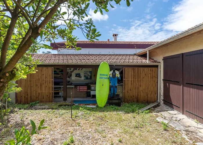 Maison 5 Pers, Proche Plage, Surf, Bateau & Jardin - - Fr-1-319-552 Biscarrosse